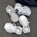 Damen Sportliche Laufschuhe mit atmungsaktiver Netzstruktur und stabiler Dämpfung R&B