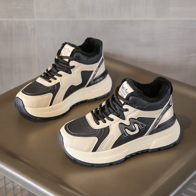Damen Winterliche Sneaker mit kuscheligem Innenfutter und rutschfester Sohle R&B