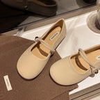 Damen Ballerinas mit elegantem Riemchen und komfortabler Sohle R&B