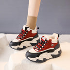 Damen Sportliche High-Top Sneakers mit kuscheligem Innenfutter R&B