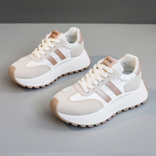 Damen modische Sneakers mit verstärktem Sohlenprofil und atmungsaktivem Obermaterial R&B
