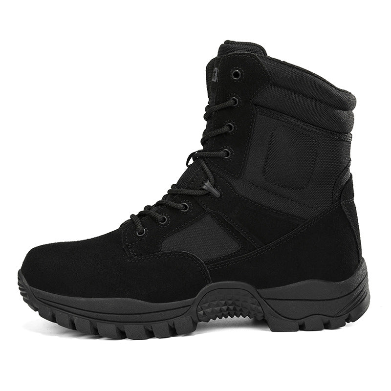 Herren Militärische Einsatzstiefel mit rutschfester Sohle und atmungsaktivem Obermaterial R&B