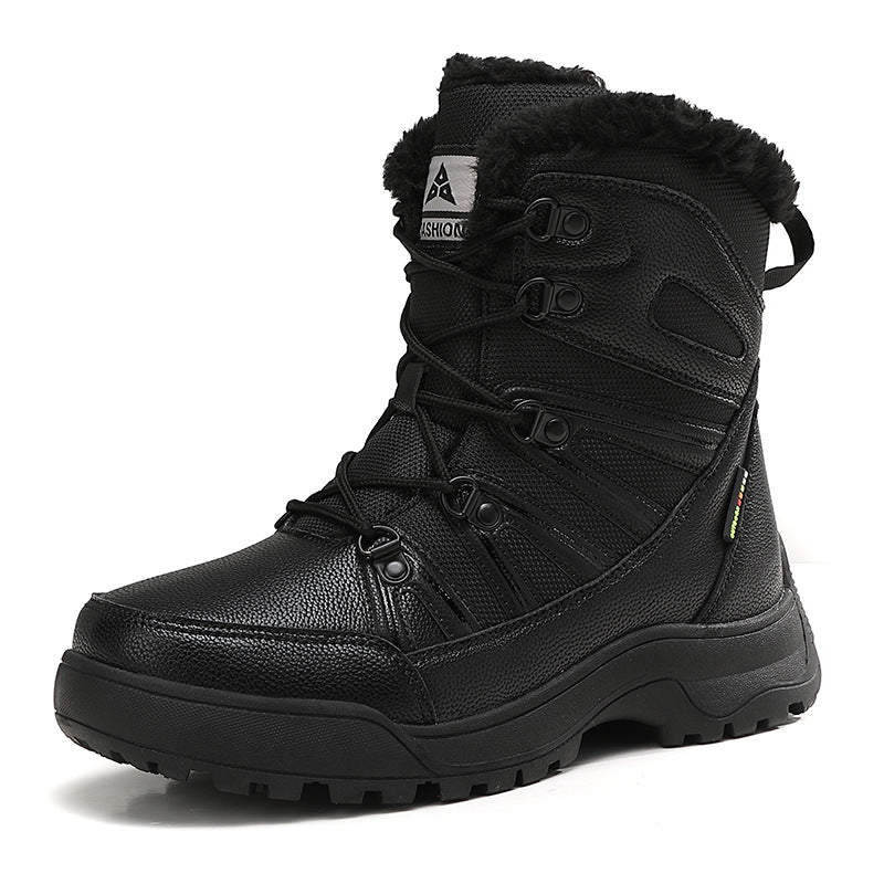 Damen Winterboots mit warmem Futter und rutschfester Sohle R&B
