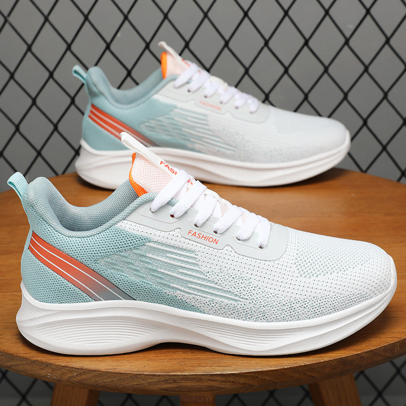 Damen Atmungsaktive Laufschuhe mit flexiblem Mesh-Obermaterial und stoßdämpfender Sohle