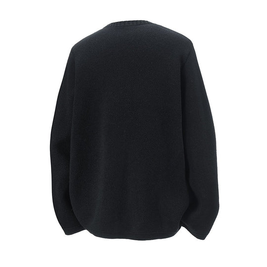 Damen Strickjacke mit hohem Kragen und dezenten Knopfdetails R&B