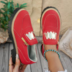 Damen Bequeme Slip-On Sneakers R&B