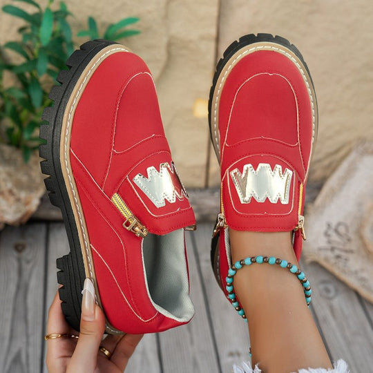 Damen Bequeme Slip-On Sneakers R&B