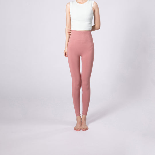 Damen Hochwertiges Funktions-Set mit sportlichem Cropped Top und High-Waist Leggings R&B