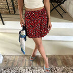 Damen Minirock mit animalischem Print R&B