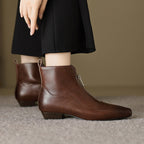 Damen Stiefeletten mit elegantem Reißverschluss und komfortablem Design R&B