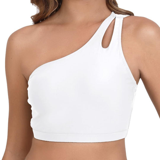 Damen Sportliches Cropped Top R&B