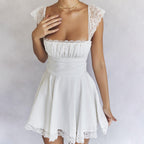 Damen Minikleid im romantischen Design R&B