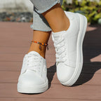 Damen Sneakers mit weichem Obermaterial und bequemer Dämpfung R&B