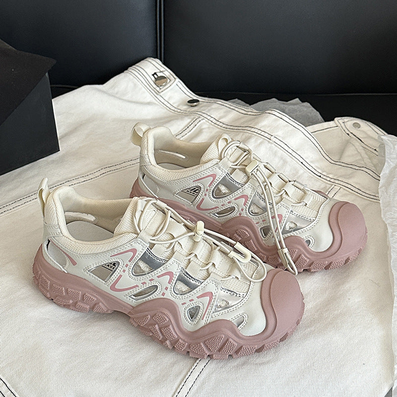Damen Multifunktionale Fitness-Sneaker mit rutschfester Sohle und atmungsaktivem Obermaterial R&B