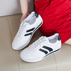 Damen Sportliche Sneakers mit atmungsaktivem Obermaterial und flexiblem Sohlenprofil R&B