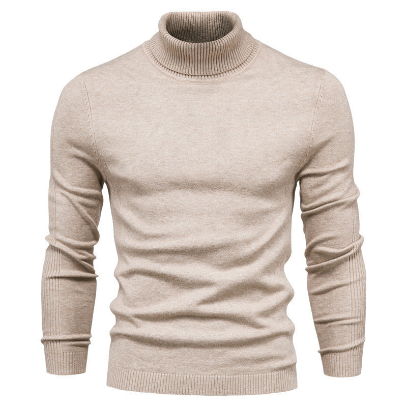 Herren Rollkragenpullover aus hochwertiger Wolle R&B
