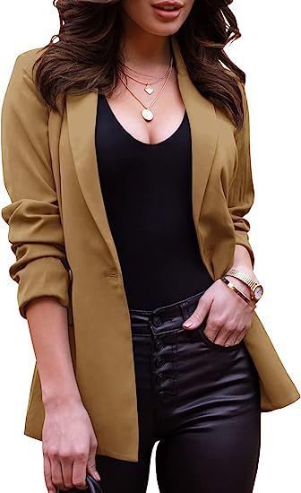 Damen Elegante, taillierte Blazerjacke aus feinem Material R&B