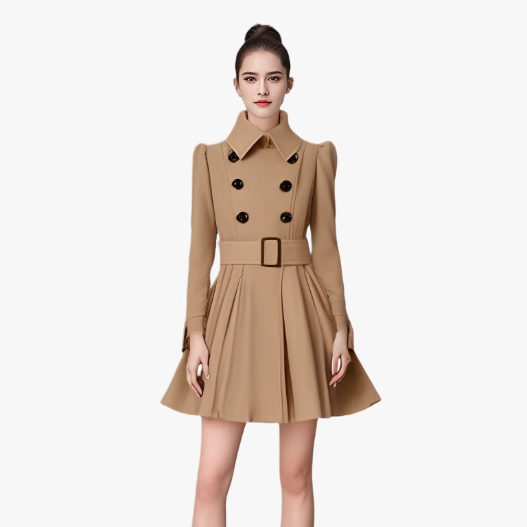 Damen Trenchcoat mit eleganter taillierter Passform R&B