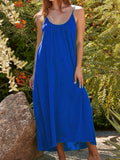 Damen Maxi-Kleid mit trägerloser Passform und luftiger Silhouette R&B