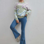 R&B | Pullover mit Farbblock