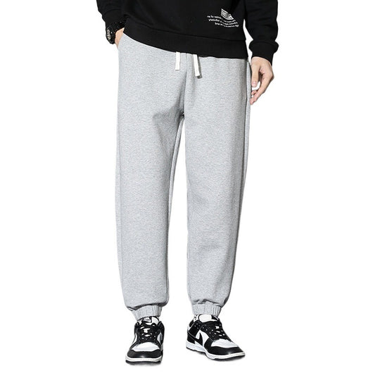 Herren lässige Sweatpants mit elastischem Bund und seitlichen Taschen R&B