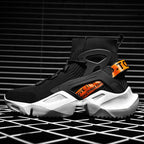 Damen High-Top Sneakers mit innovativem Futuristischem Design R&B