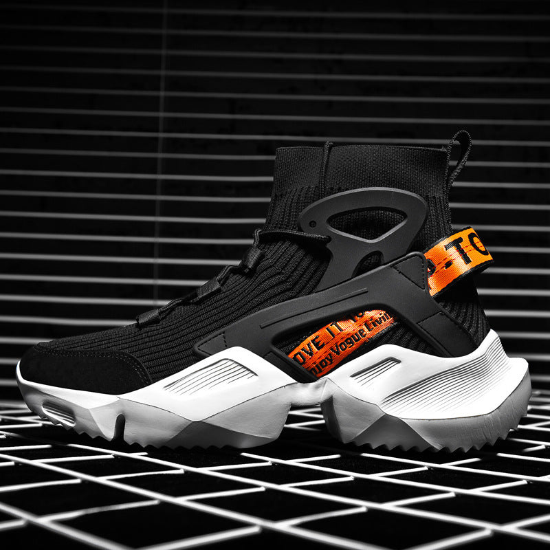 Damen High-Top Sneakers mit innovativem Futuristischem Design R&B