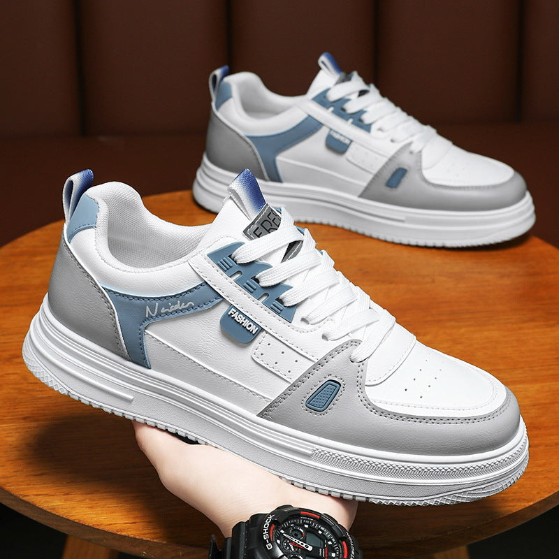 Damen Modische Sneakers mit strapazierfähigem Obermaterial und dämpfender Sohle