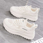 Damen Sportliche Sneaker mit modernem Design und atmungsaktiver Mesh-Oberfläche R&B