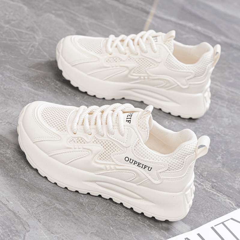 Damen Sportliche Sneaker mit modernem Design und atmungsaktiver Mesh-Oberfläche R&B