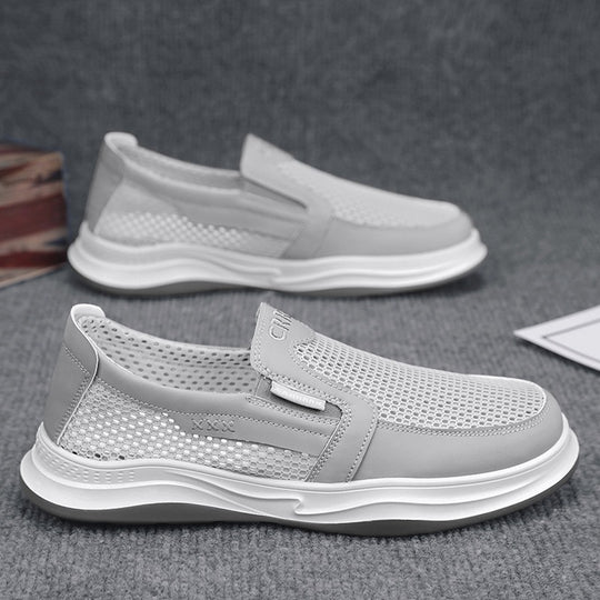 Damen Atmungsaktive Slip-On Sneakers im modernen Design mit rutschfester Sohle R&B