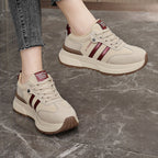 Damen trendige Sneakers mit dämpfender Sohle und atmungsaktiver Innenausstattung R&B