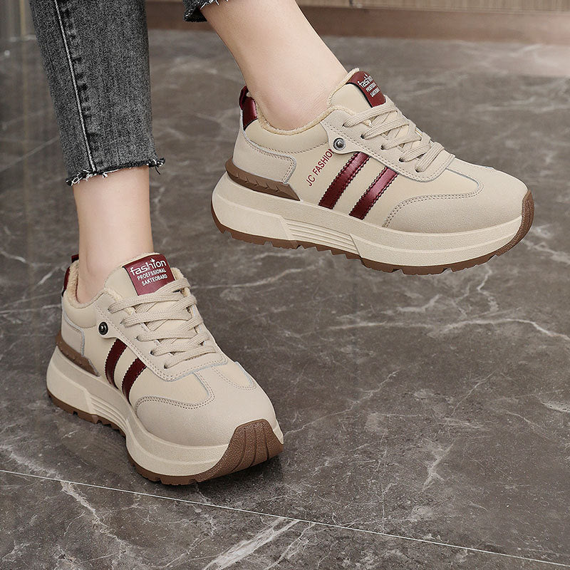 Damen trendige Sneakers mit dämpfender Sohle und atmungsaktiver Innenausstattung R&B