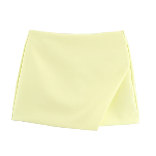 Damen modische Wickel-Shorts aus hochwertigem, elastischem Material R&B