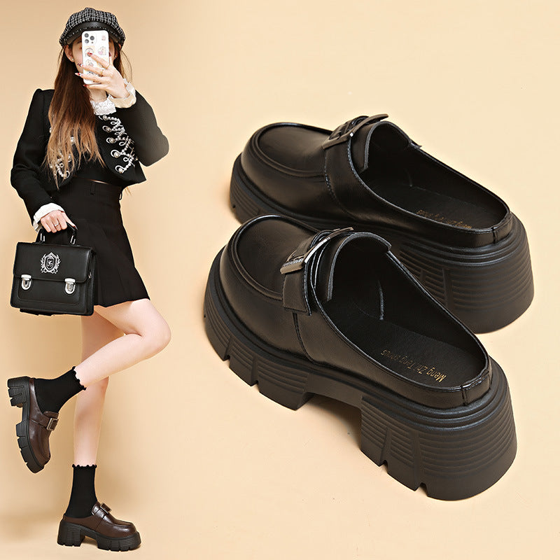 Damen modische Clogs mit robustem Design und verstellbarem Riemchen R&B
