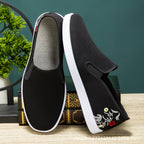 Damen lässige Slip-On Sneakers R&B