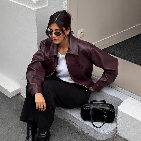 Damen elegante jacke mit oversized Schnitt R&B