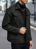Herren moderne Freizeitjacke im lässigen Schnitt R&B