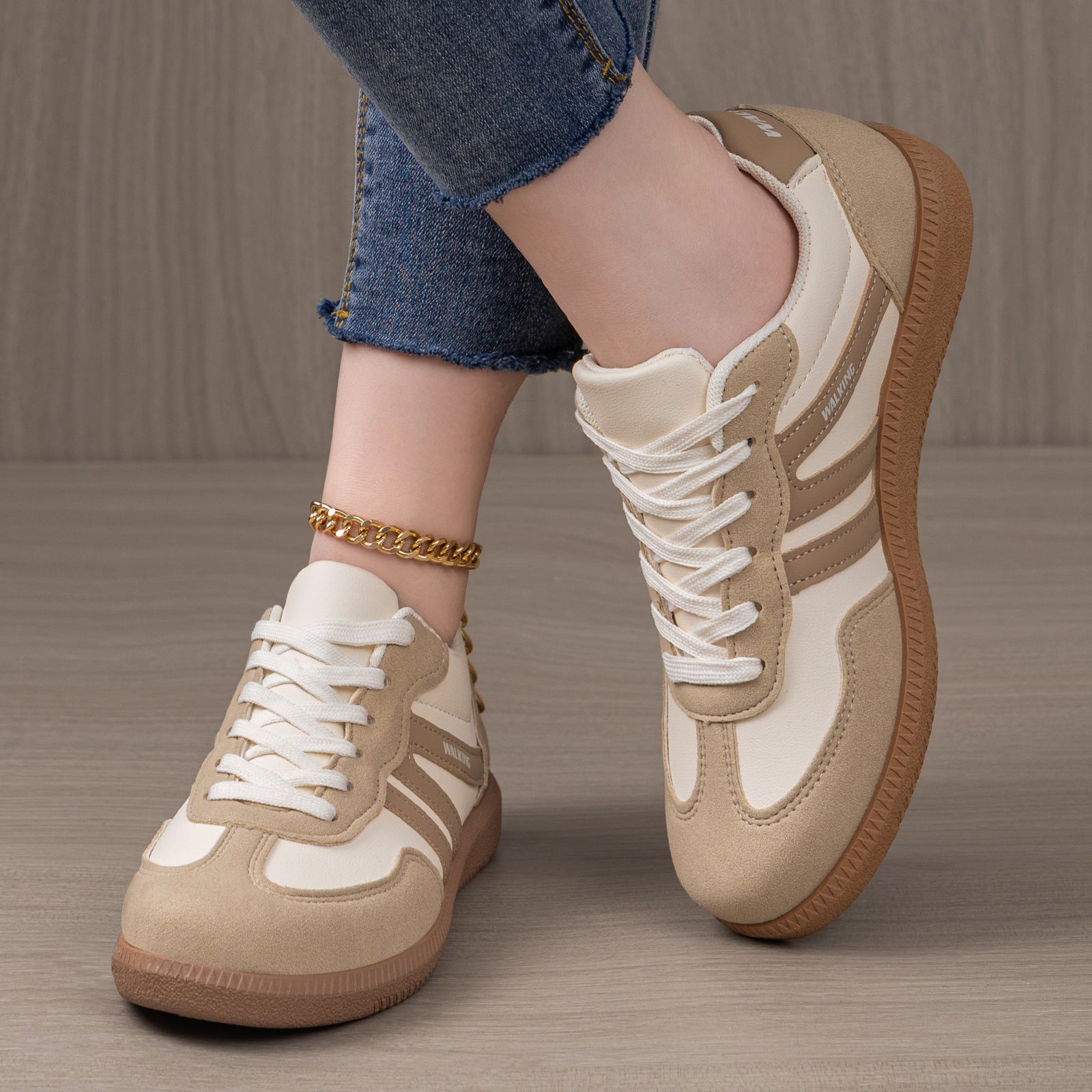 Damen Komfortable Freizeitschuhe mit rutschfester Sohle R&B