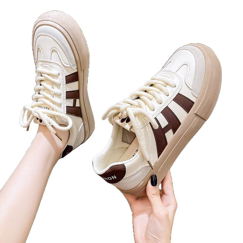 Damen Modische Freizeitsneaker mit atmungsaktiver Mesh-Oberfläche und dämpfender Sohle