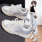 Damen Trendige Chunky Sneakers mit innovativer Gummisohle und atmungsaktivem Obermaterial R&B