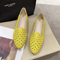 Damen Elegante Slipper mit atmungsaktiver Lochmuster-Oberfläche R&B