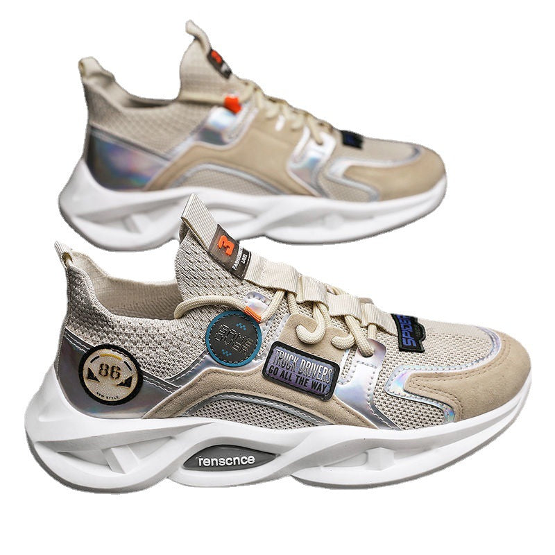 Damen Sportliche Multifunktionssneaker mit reflektierendem Obermaterial und optimaler Dämpfung R&B