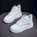 Damen modische High-Top Sneakers mit extrastarker Sohle und gepolsterter Innensohle R&B