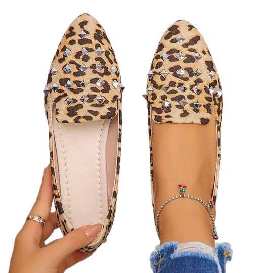 Damen elegante Slipper mit funkelnden Strass-Applikationen R&B