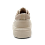 Damen Sneakers mit modischem Plateausohlen-Design und atmungsaktiver Oberfläche R&B