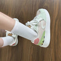Damen Sneaker mit floralem Design und innovativer Polsterung R&B