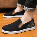 Damen Elegant bestickte Slip-On Schuhe R&B