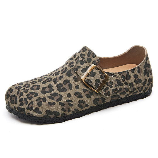 Damen Modische Clogs mit dekorativem Schnallenverschluss und rutschfester Sohle R&B