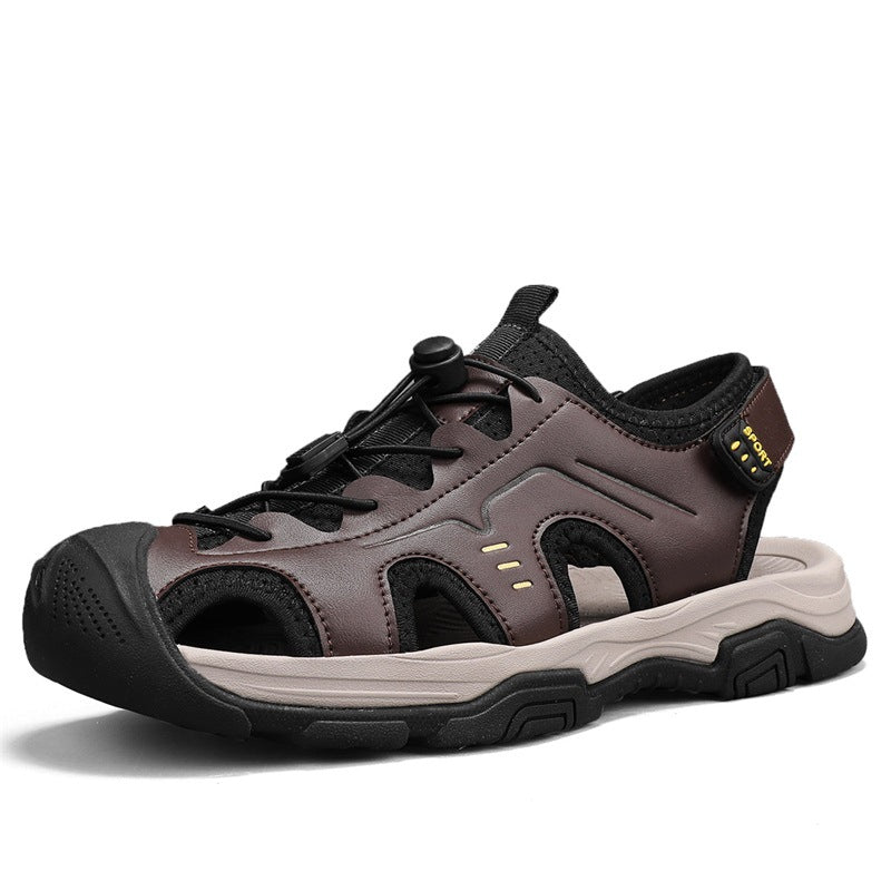 Damen Sportliche und atmungsaktive Wassersandalen mit rutschfester Sohle R&B